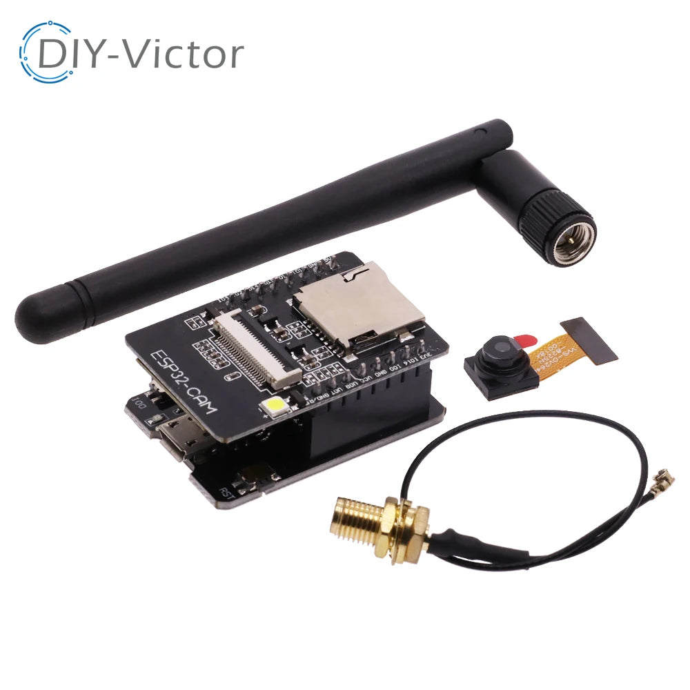 ESP32-CAM WiFi Module 2.4G Antenna ESP32 Serial to WiFi ESP32 CAM Development Board 5V Bluetooth with OV3660 Camera Module DIY