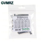 0201 0402 0603 0805 1206 1% 5% SMD Resistor Assorted Kit 1R-1M 10K 100K 1K 100R Resistance Set DIY