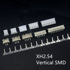 5sets GH1.25 SH1.0 JST1.25 PH2.0 XH2.54 SH/JST/ZH/PH/XH Horizontal / Vertical SMD Pin Header + Housing + Terminal Set 2.54mm