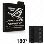Motherboard 24PIN Custom Image Converter Lighting Power Supply 24P To 90/180 Degree MOBO Adapter Connector Steering Head MOD