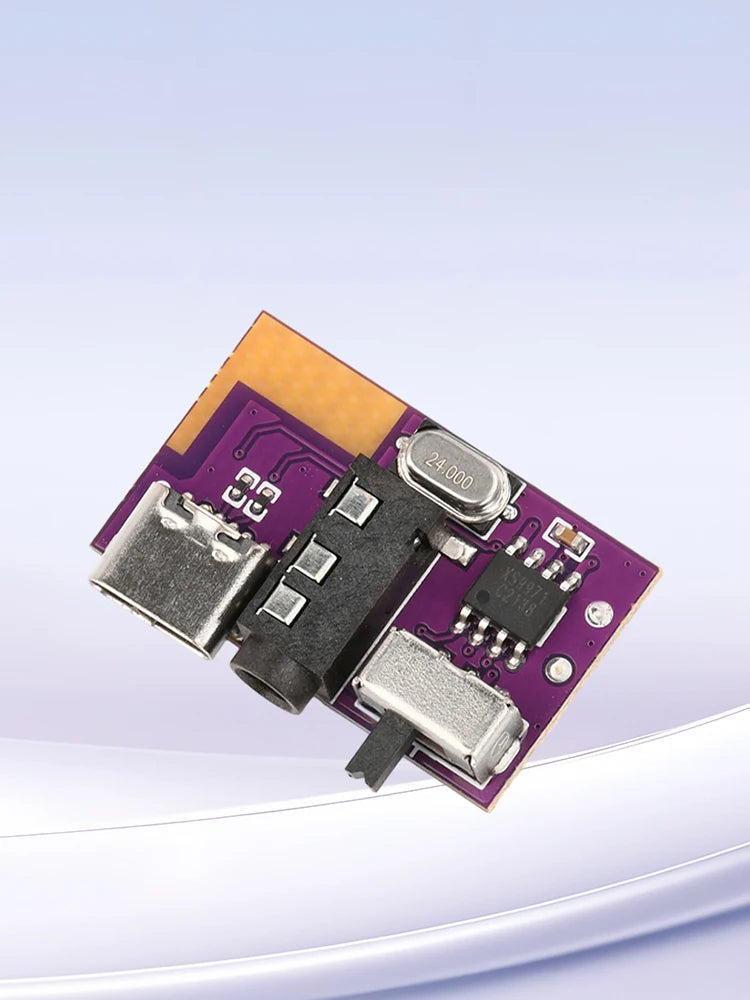 1-10 PCS DIY BT Audio Receiver Board DC 3.5V-5V 5W Mono Amplifier Decoder Board MP3 Player TWS 3.5mm AUX Speaker Stereo Module
