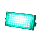 50W LED RGB Flood Light AC220V Outdoor Floodlight IP66 Waterproof Reflector Spotlight Red Green Blue 3 Color For Garden Lighting