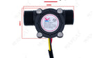 Water Flow Sensor Flowmeter Hall Flow Sensor Water Control 1-30L/min