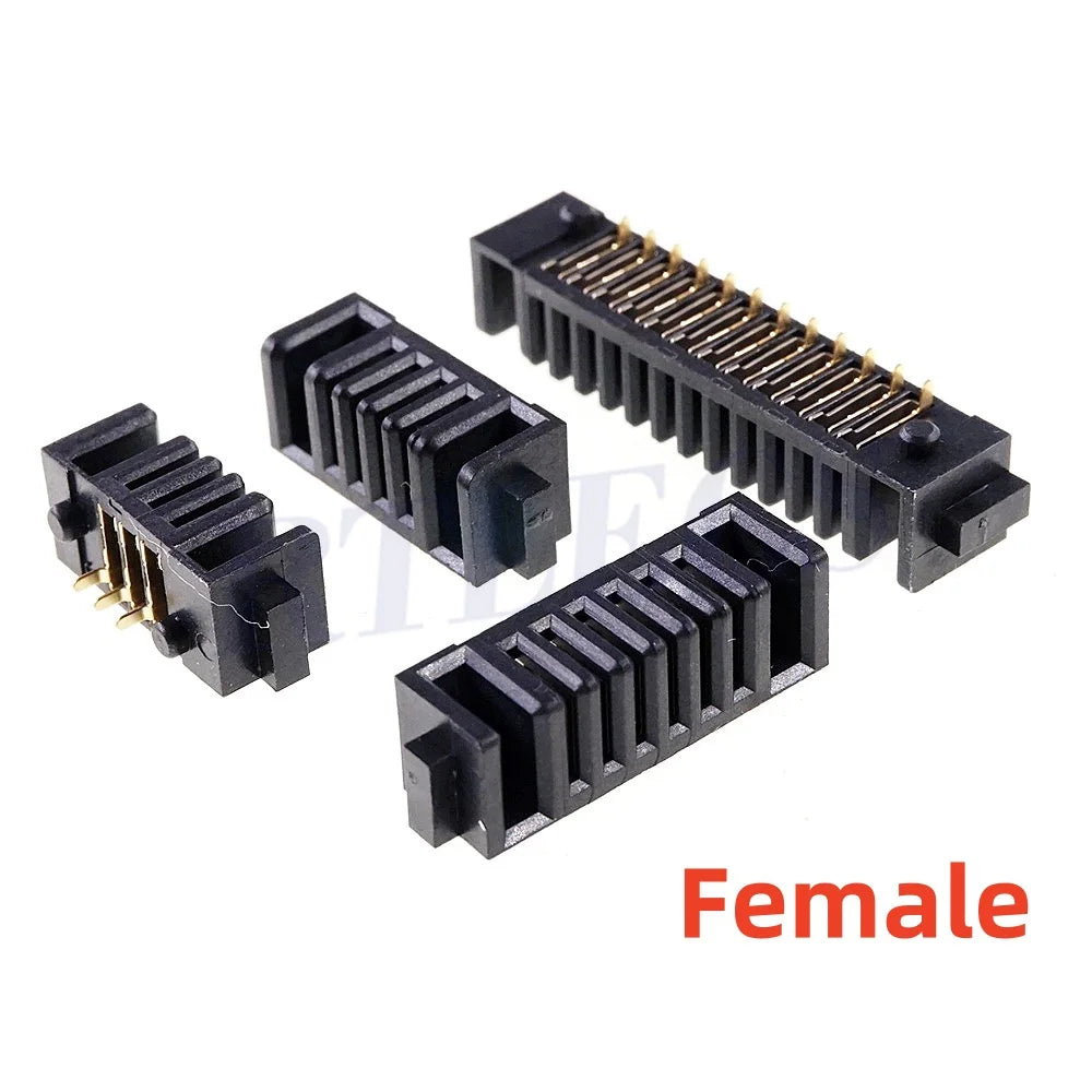5 20Pcs Blade Male Battery Connector 2.0 MM Pitch 3 4 5 6 7 8 9 10 11 12 Position Right Angle Through Holes Straight PCB Header