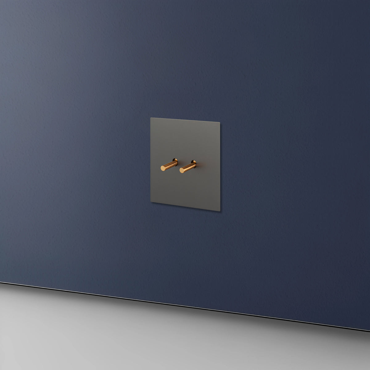 Avoir Vintage Gray Wall Switch USB Wall Socket 220V Europe FR Gold Lever Toggle Switch 1Gang 2 Way Retro Light Switches 86 Type