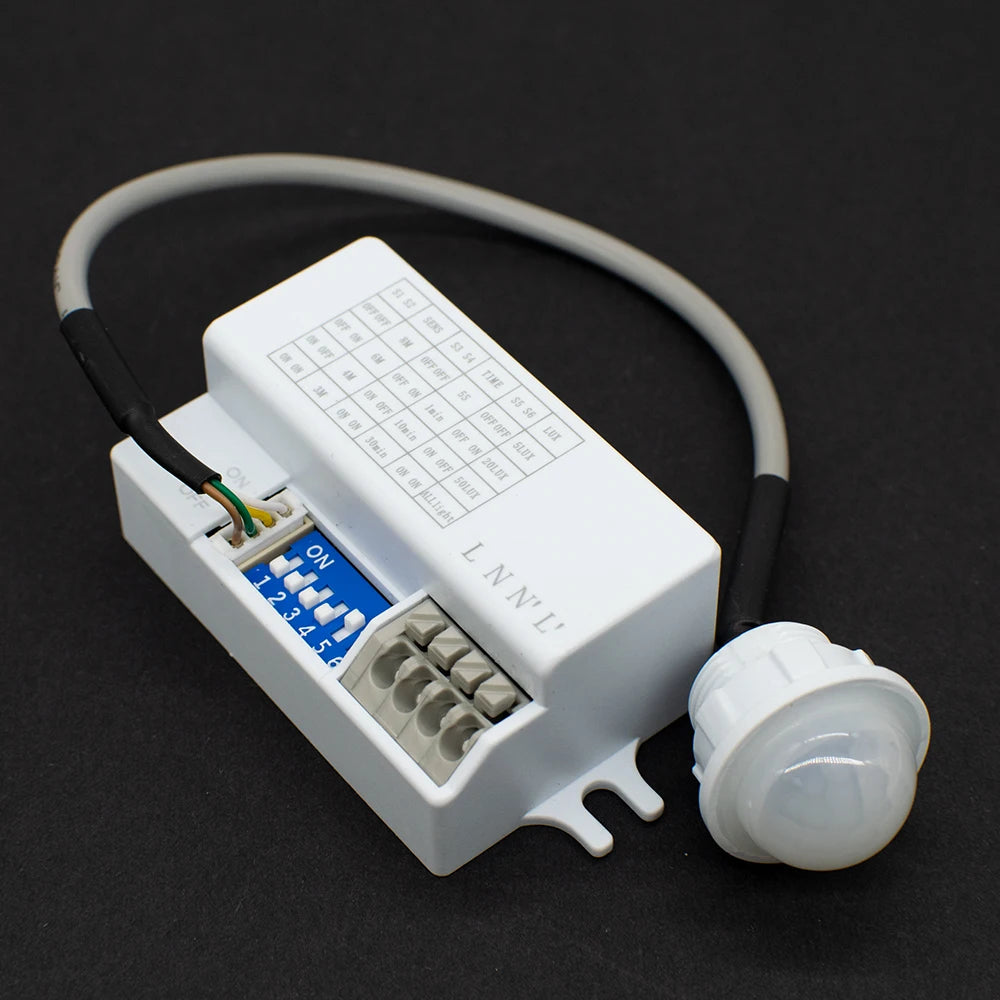 AC 90-265V Human Motion Detector 5.8GHz Microwave Radar Motion Sensor Sensor Switch for Home Automation Sensor Lighting