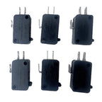 7Pcs KW7‑0 Micro Switch 3‑Pin Momentary Limit Switch,16A 250VAC or 125VAC, T125 Heat Resistance,Micro Switch for Microwave Oven