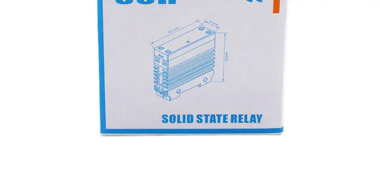 LCTC 0-10V 4-20mA 0-5V SSR Solid State Relay Voltage Regulator Single Phase Slim Relay With Radiator 10A 25A 40A 50A 60A 80A