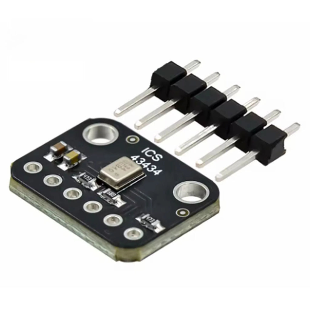 ICS 43434 I2S MEMS Microphone Module Breakout Low Cost Low Pass Filter for Arduino ESP32 Audio Capture DIY