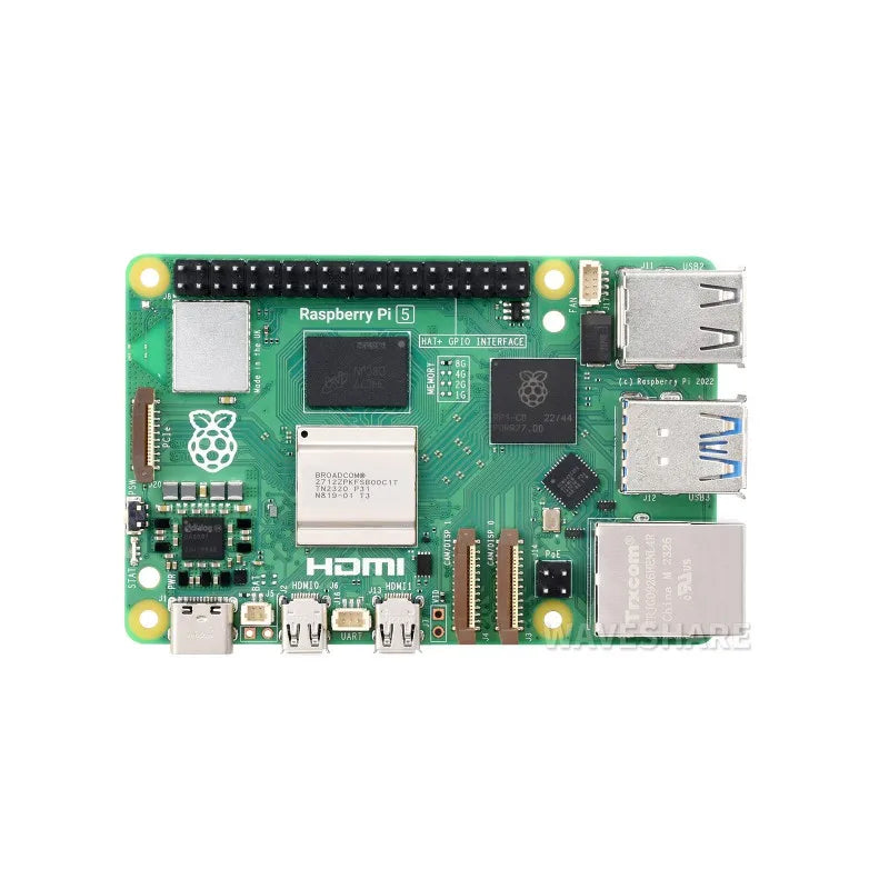 VoltSRaspberry Pi 5 With Options For 2GB/4GB/8GB RAM And BCM2712 Processor 2.4GHz Quad-Core 64-bit Arm Cortex-A76 CPU