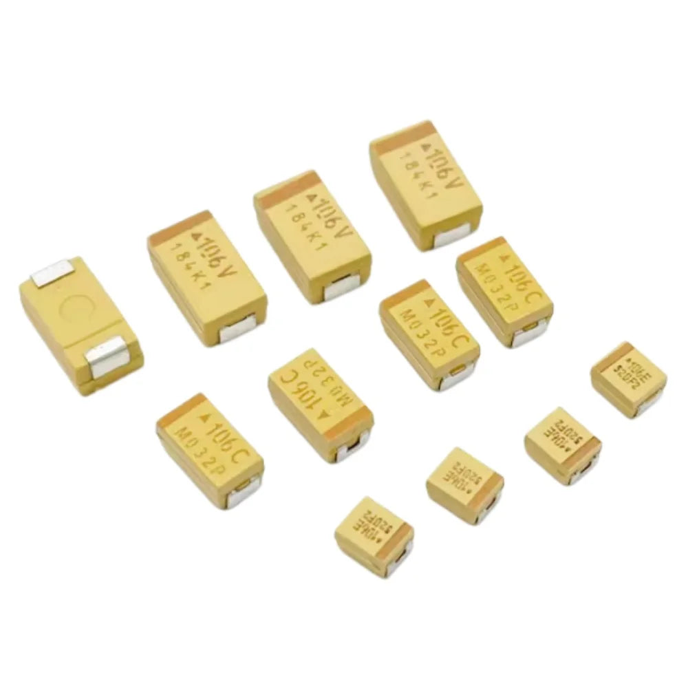 10PCS,Tantalum Capacitor 3216 3528 4.7/6.8/10/15/22/33/47UF A B C D 6.3V 10V 16V 25V 35V 50V 100UF 150UF 220UF 330UF 470UF 680UF