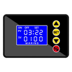 Time Timer Microcomputer Time Controller AC 110-220V DC 12V 24V Hour Counter LCD Digital Display Programmable Timer Timegrapher