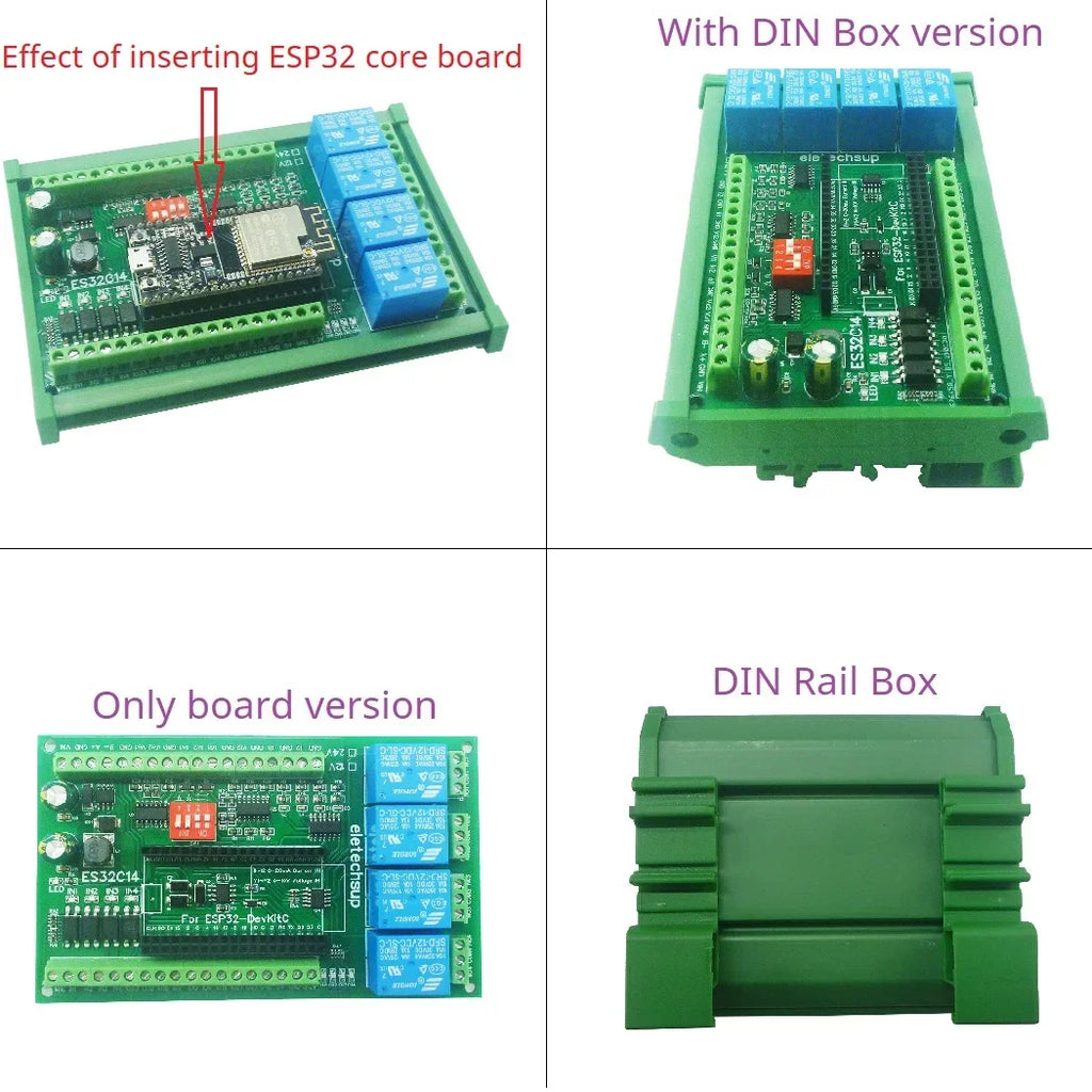 High-Quality ESP32 Expansion Board RS485 Modbus Module for Arduino PLC Smart Home IOT DIY - Integrated Circuit Technology