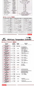 FOTEK Temperature Controller MT4896-R MT4896-V MT4896-L NT-21R NT-21-V NT-21-L MT-48VE-CT MT-96R-RS485 MT-48RE-CT MT-48LE-CT