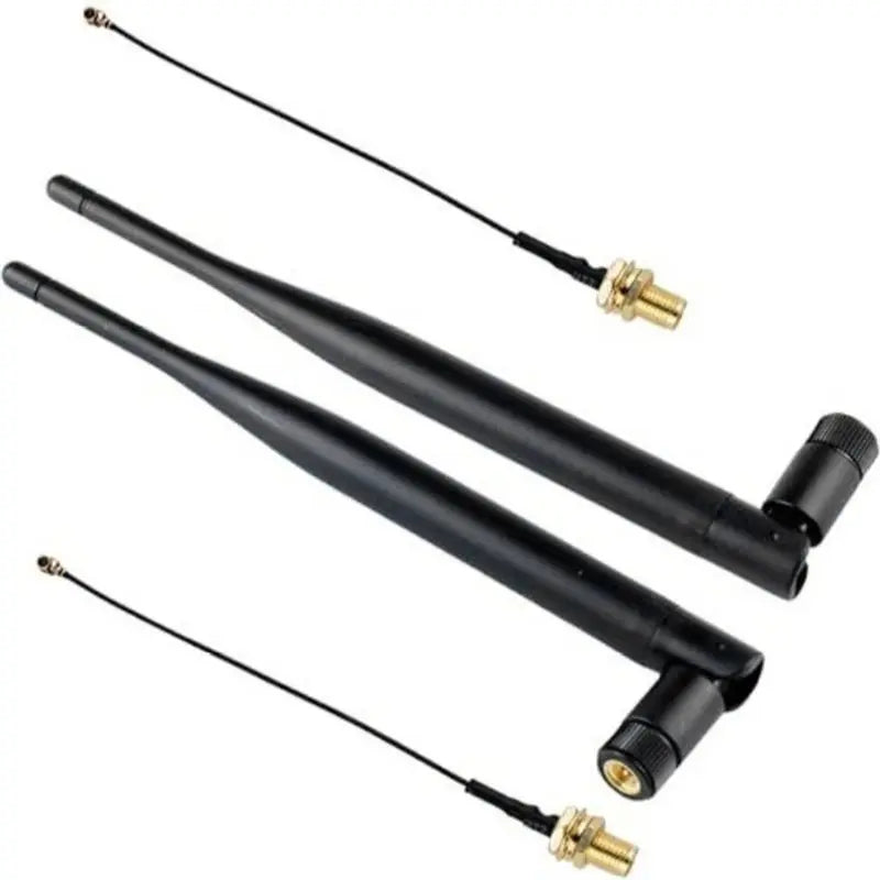 AU61-SMA To U. FL Connector 10CM 5Dbi Lora 868Mhz 915Mhz Antenna 2PCS For Meshtastic Lorawan Board Cable