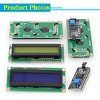 DC5V LCD1602 Screen Module 16*2 Display in ASCII Character Set PCF8574 I2C Interface Expand for Arduino development