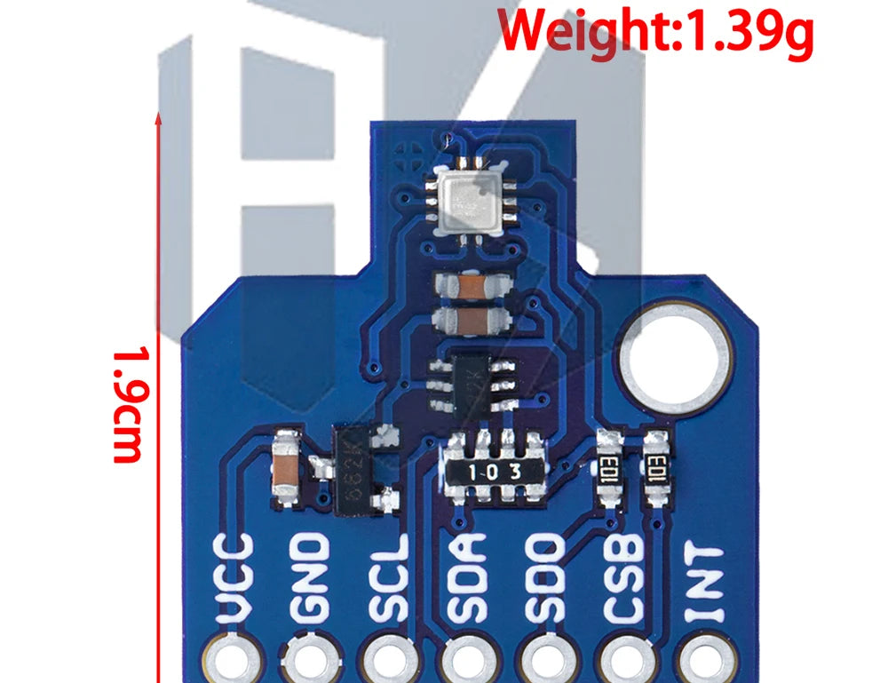 1~4PCS EGBO BME690 BME680 Digital Temperature Humidity Pressure Sensor CJMCU-680 High Altitude Sensor Module Development Board