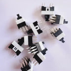 10PCS/Lot 11MM*7MM Self-locking Power On Off Switch Micro Switch 12pin DIP Latching Press Button Switch