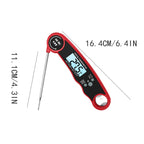 Meat Thermometer Digital – Instant Read Food Thermometer for Grilling, BBQ, Air Fryer, Smoker, Kitchen Gadgets, BBQ Essentials