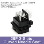 1/10/50 PCS 26/34pin AMP Waterproof Automobile Connector PCB To Board ECU Plug Domestic Needle Bender 6437288-3 4-1437290-0