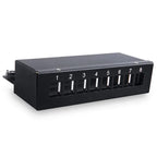 8/12 Ports RJ45 Patch Panel Shielded Keystone Jack Sockets Desktop Wall Mount Distribution Frame For RJ 45 UTP STP Modules