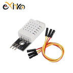 10pcs Digital Temperature and Humidity Sensor DHT22 AM2302 Module+PCB with Cable For Arduino
