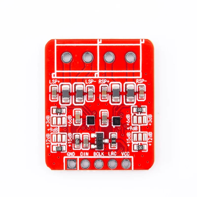 1PCS MAX98357A Stereo D Class Audio Amplifier Board PCM Input I2S Digital Audio Module with 8 Channel TDM Interface