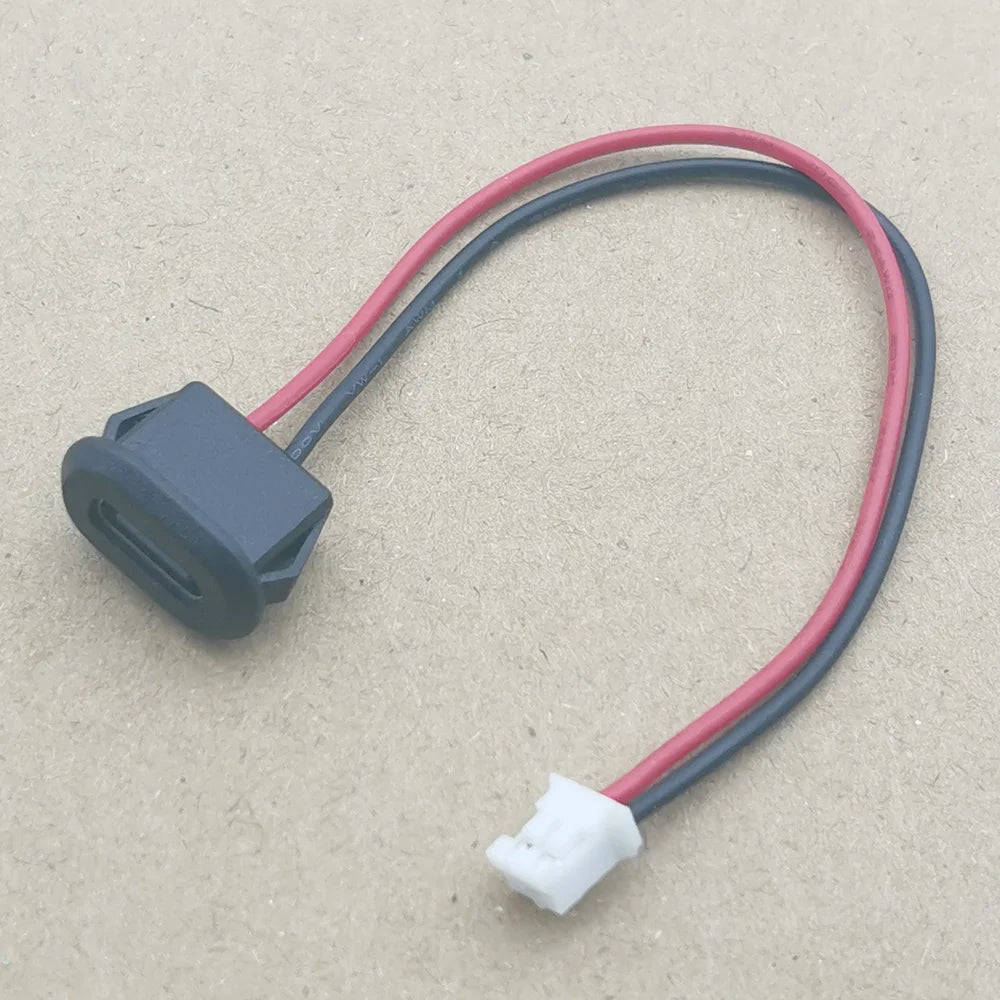 1-5pcs USB Type C Waterproof Connector Type-C With card buckle Female 3A High Current Fast Charging Jack Port USB-C Charger Plug