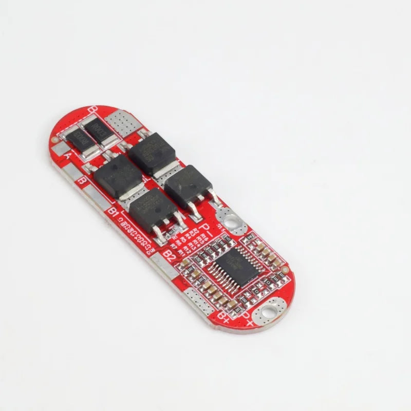 3S 4S 5S BMS Li-ion Protection Board, 25A Common Port, XH-M609 Low Voltage Cutoff, TP4056 Type-C Charger, Individual Sale