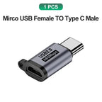 USB C Adapter Type C To Micro To Mini USB Female Converters for IPhone 14 13 Xiaomi Samsung for Lightning Male Charger Adapter