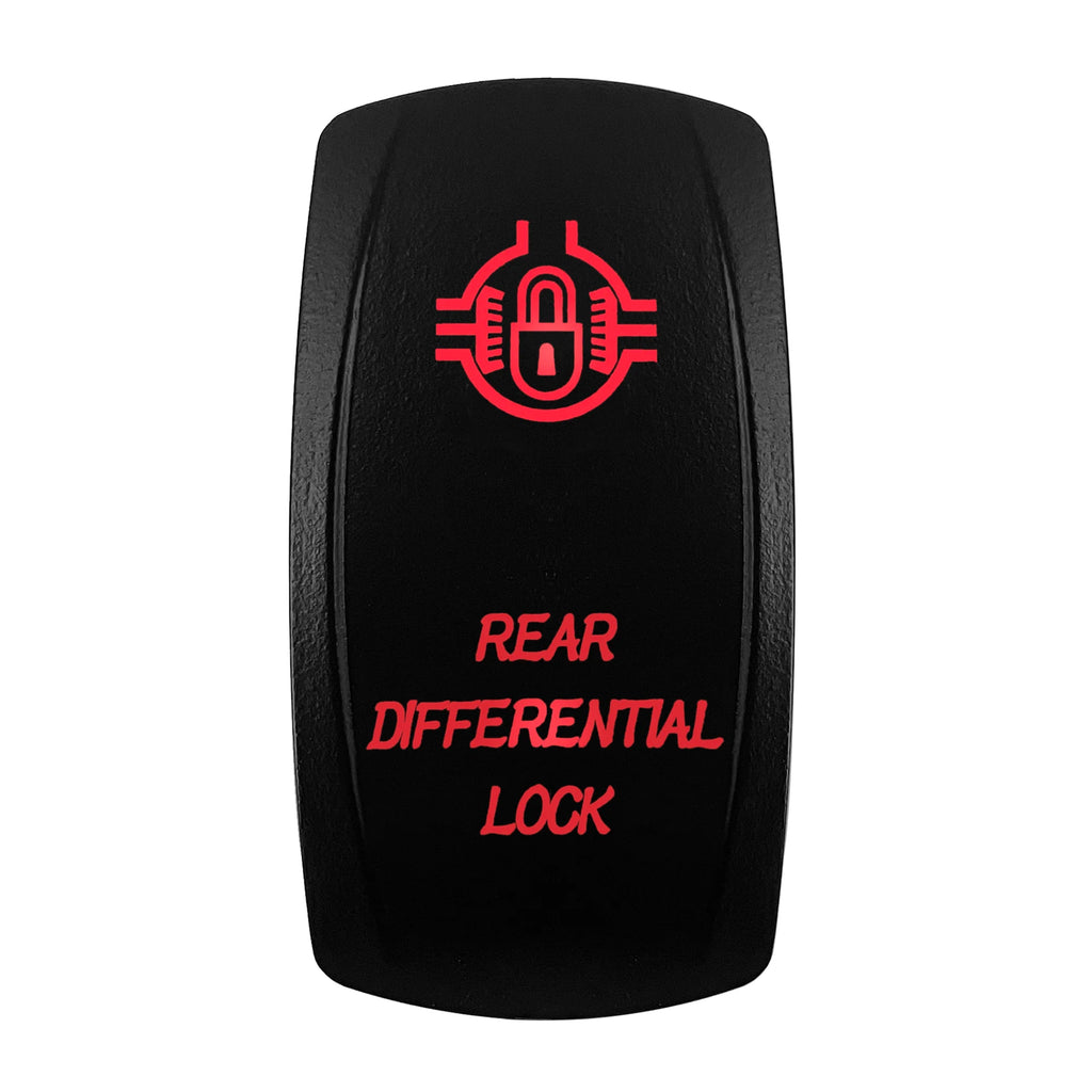 Red Led Light Rocker Switch 12V/24V SPST DPDT Toggle Switch ON OFF/ ON OFF ON Backlight Latching / Momentary Dash Panel Control
