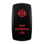 Red Led Light Rocker Switch 12V/24V SPST DPDT Toggle Switch ON OFF/ ON OFF ON Backlight Latching / Momentary Dash Panel Control