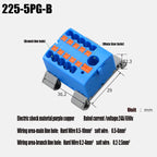 Fixed Modular Wire Connectors Compact Splicing Lighting Push-in Multi Link Terminal Block 1 in Multiple Out 225 Series 1
