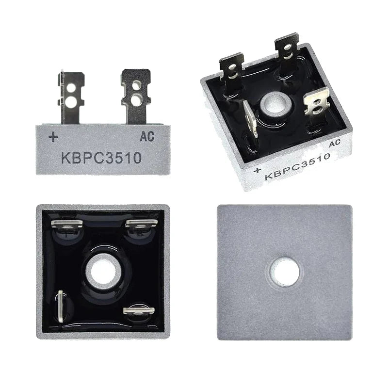 1pcs KBPC1510 KBPC2510 KBPC3510 KBPC5010 Diode Bridge Rectifier 15A 25A 35A 50A 1000V