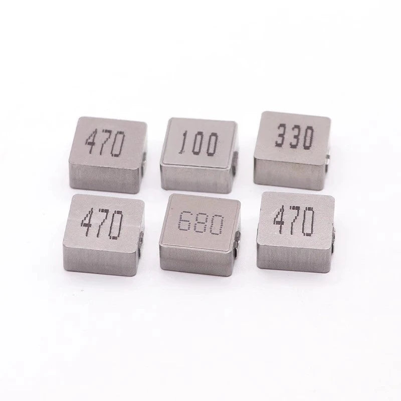 10PCS SMD Inductor, Integrated Power Winding Inductor 1040 1050 DC High Current SMD Inductor Coil