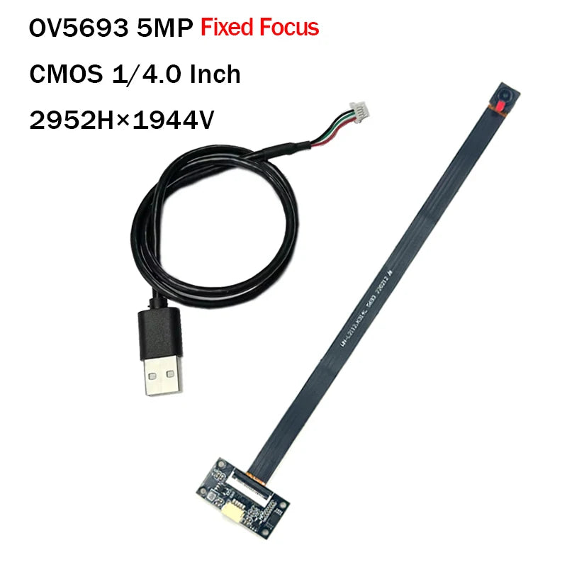 5MP OV5693/12MP IMX258 CMOS 2K/4K 3840×2160 30fps AF/FF USB Camera Module Face Recognition 75 Degrees MJPEG, YUY2