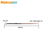 2/4/10pcs Bambu Lab X1/X1-Carbon Thermistor & Ceramic Heating Plate for 3D Printer Hotend Heater Cartridge 24V 50W