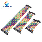 Dupont Line 10/20/30/40CM 40Pin Male to Male + Male to Female and Female to Female Jumper Wire Dupont Cable for Arduino DIY KIT
