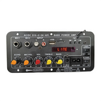 A73E-DC10-II 12V Home Karaoke Car Audio Subwoofer Amplifier Board Bluetooth With Display Outdoor US Plug