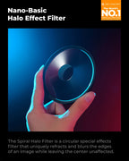 K&F CONCEPT Effects Filters Kaleidoscope Prism/Spiral Halo/Split Diopter/Motion Blur/4 6 8 Points Camera Lens Filter Photography