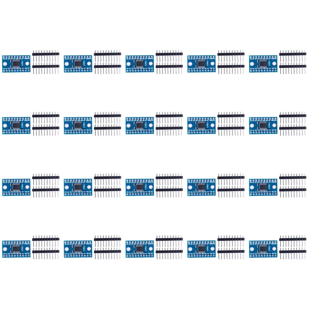 1-20PCS TXS0108E Logic Level Shifter TTL Bi-Directional Module 3.3V 5V 8 Channel High Speed Mutual Converter Module for Arduino
