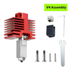 V4.0 Hotend For Bambu Lab Hotend With Nozzle For Bambu Hot end Complete For Bambulab X1 Carbon P1P Thermistor  X1C Accessories