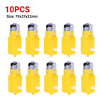 1-10PCS DC 3-12V TT Module Intelligent Dual Shaft Gearmotor Gearbox Motor for DIY Smart Car Robot