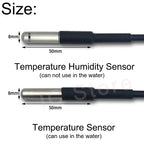 1PCS SHT40 SHT30 SHT20 SHTC3 SHT45 SHT35 SHT31 Digital Temperature Humidity Sensor Stainless Steel I2C Probe with IIC Interface