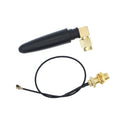 wifi antenna GSM/2.4G 2dBi Bent Bluetooth antenna SMA to IPEX internal needle glue stick antenna
