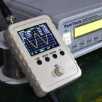 Updated 2.4" TFT Digital Oscilloscope Kit 0-200KHz Bandwidth and 1M Sampling Rate with Power Supply and BNC-Clip Cable Probe