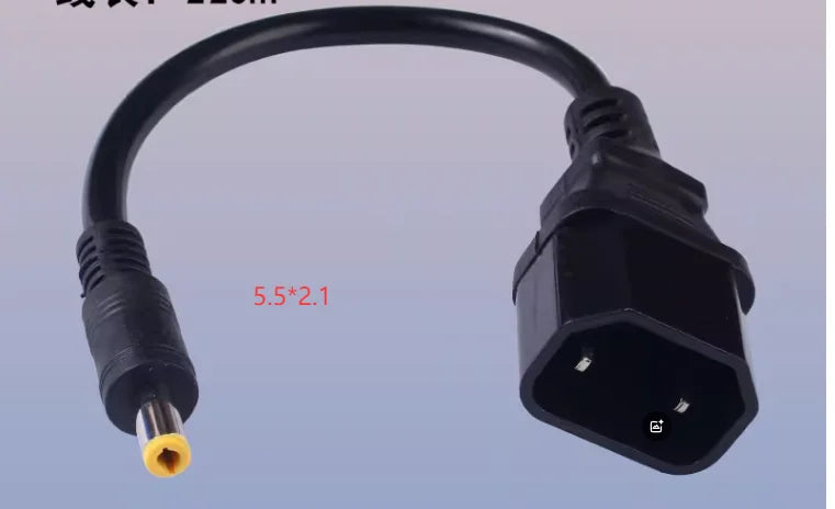 C13 Adapter plug  C13 plug to anderson  C13 To 5.5x2.5 XLR GX16 3pin  5.5x2.1 RCA c13 adapter plug to anderson adaptateur lp16