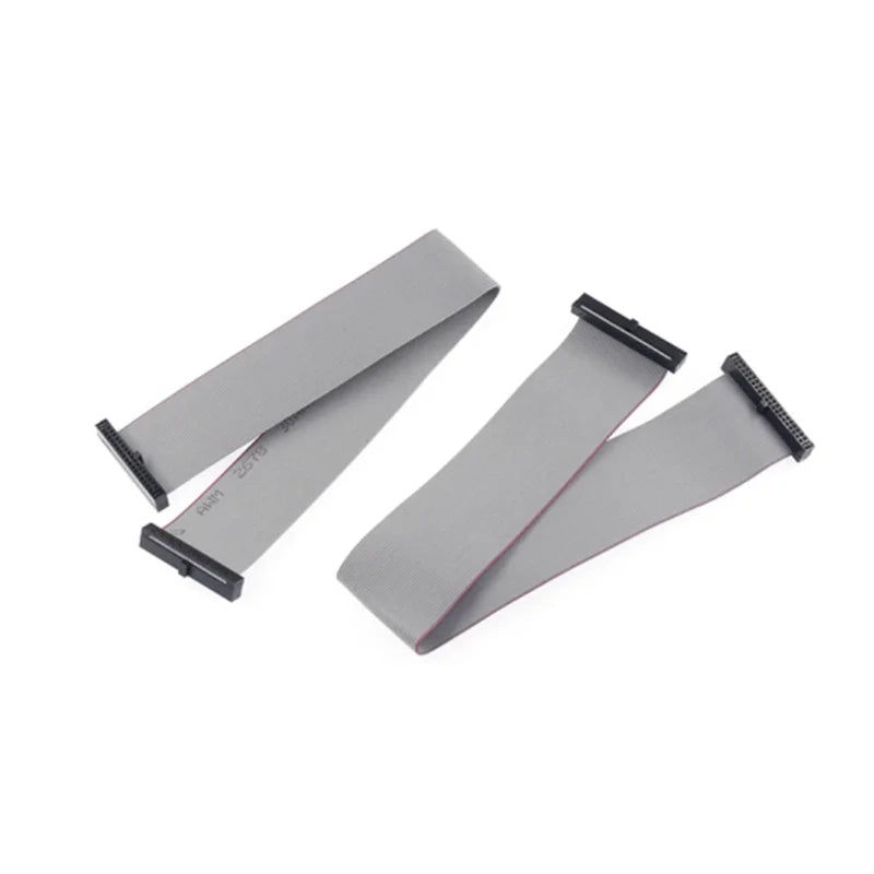 1PCS 1.27MM pitch FC-6/8/10/14/16/20/40/50 PIN 20CM JTAG ISP DOWNLOAD CABLE Gray Flat Ribbon Data Cable FOR DC3 IDC BOX HEADER