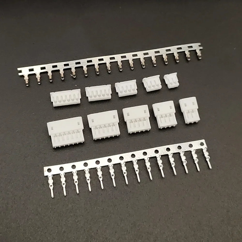 40 Sets/Box JST ZH1.5 1.5mm Pitch Terminal Kit - 2/3/4/5 Pin Male Female Plug Housing Header Wire Connectors