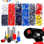 VE Tubular Crimp Terminals,Cable Electrical Connector,Insulated Wire Connectors,Tube Type Terminal Crimping Pliers HSC86-4